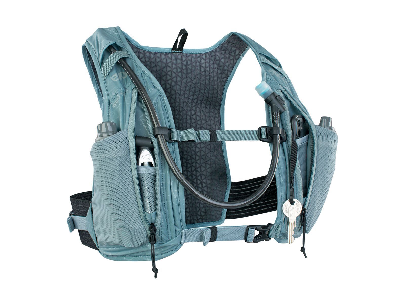 Evoc Hydro Pro 3 + Hydration Bladder 1,5, steel - Bild 4