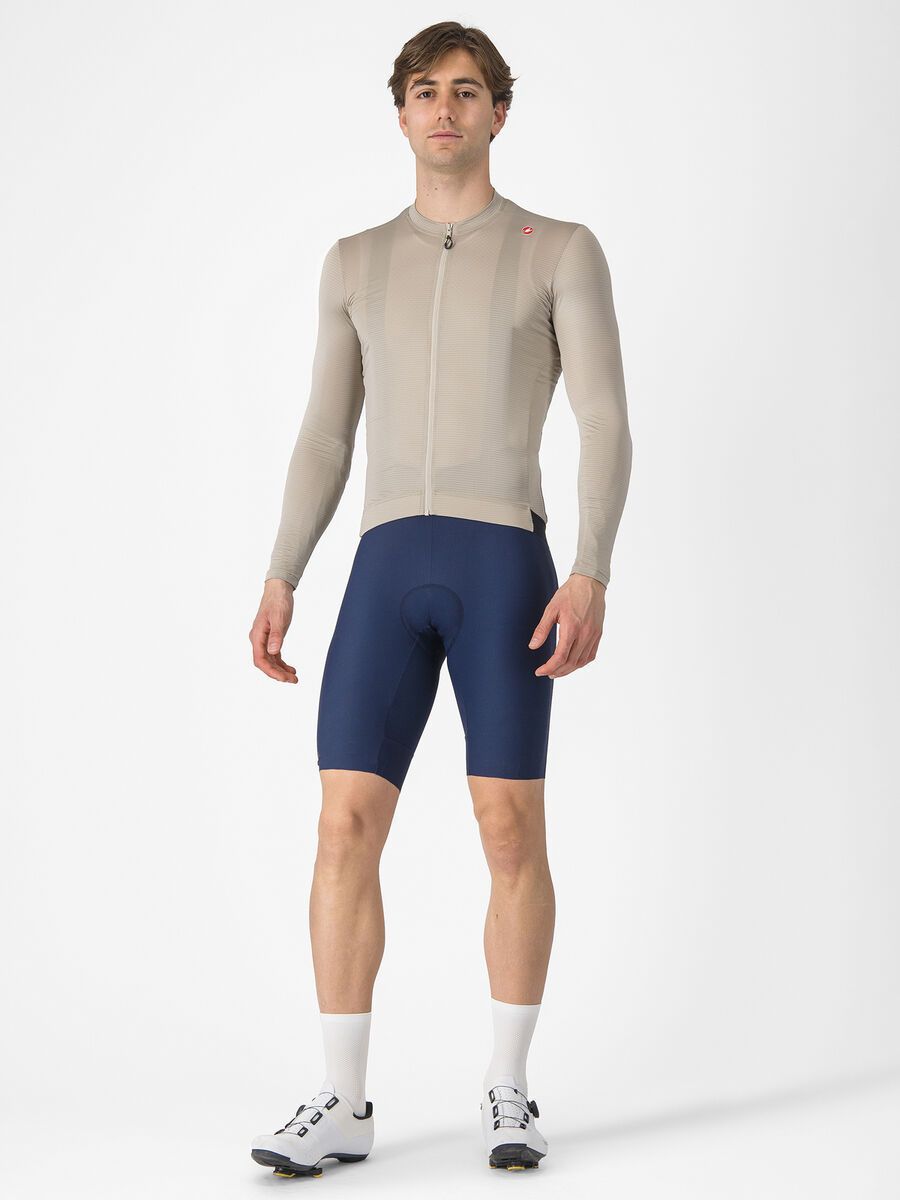 Castelli Espresso LS Jersey, clay/black - Bild 7