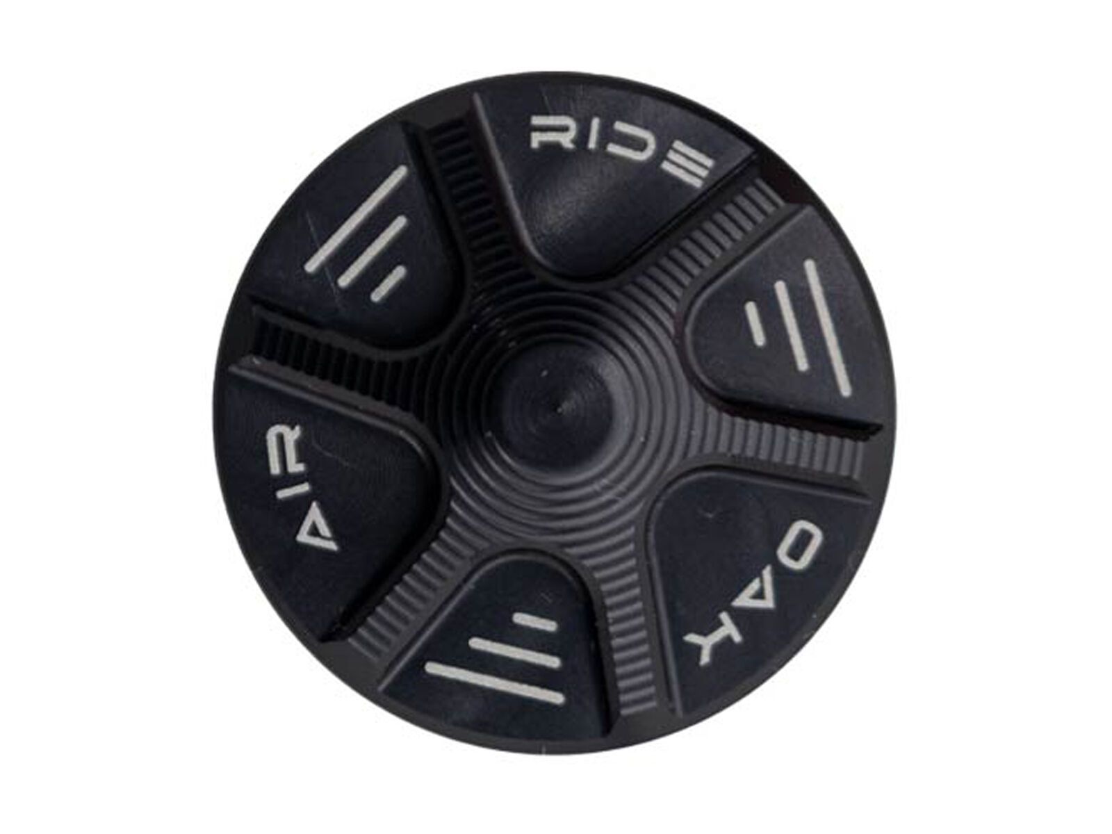 OAK Components Forkcap Air für Federgabel Ventil, black - Bild 1