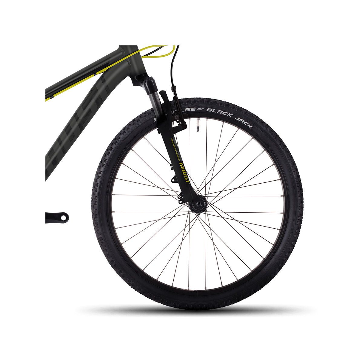 Ghost Kato Kid 2 AL 24, gray/night black/neon yellow - Bild 2