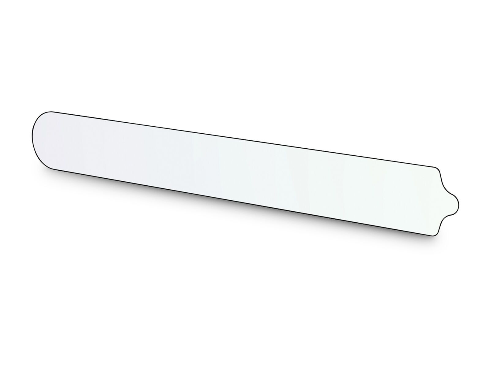 Cube RFR Steinschlagschutz Unterrohr S/M, transparent - Bild 1