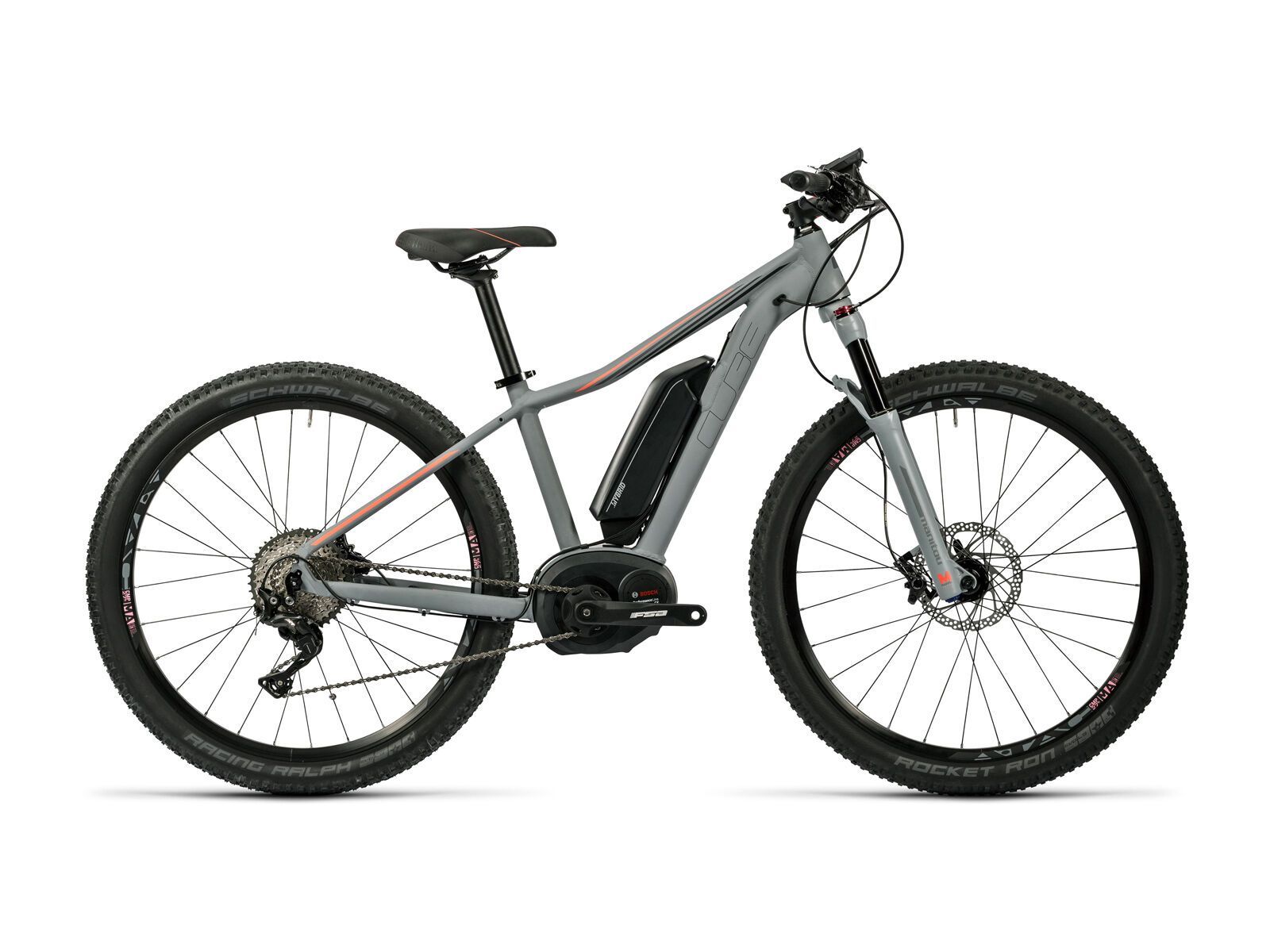 Cube Access WLS Hybrid SL 500 29, grey´n´neoncoral - Bild 1