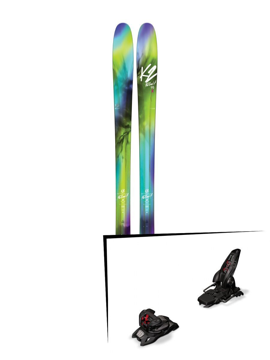 Set: K2 SKI Fulluvit 95 2017 + Marker Jester 16 ID (1685407) - Bild 1