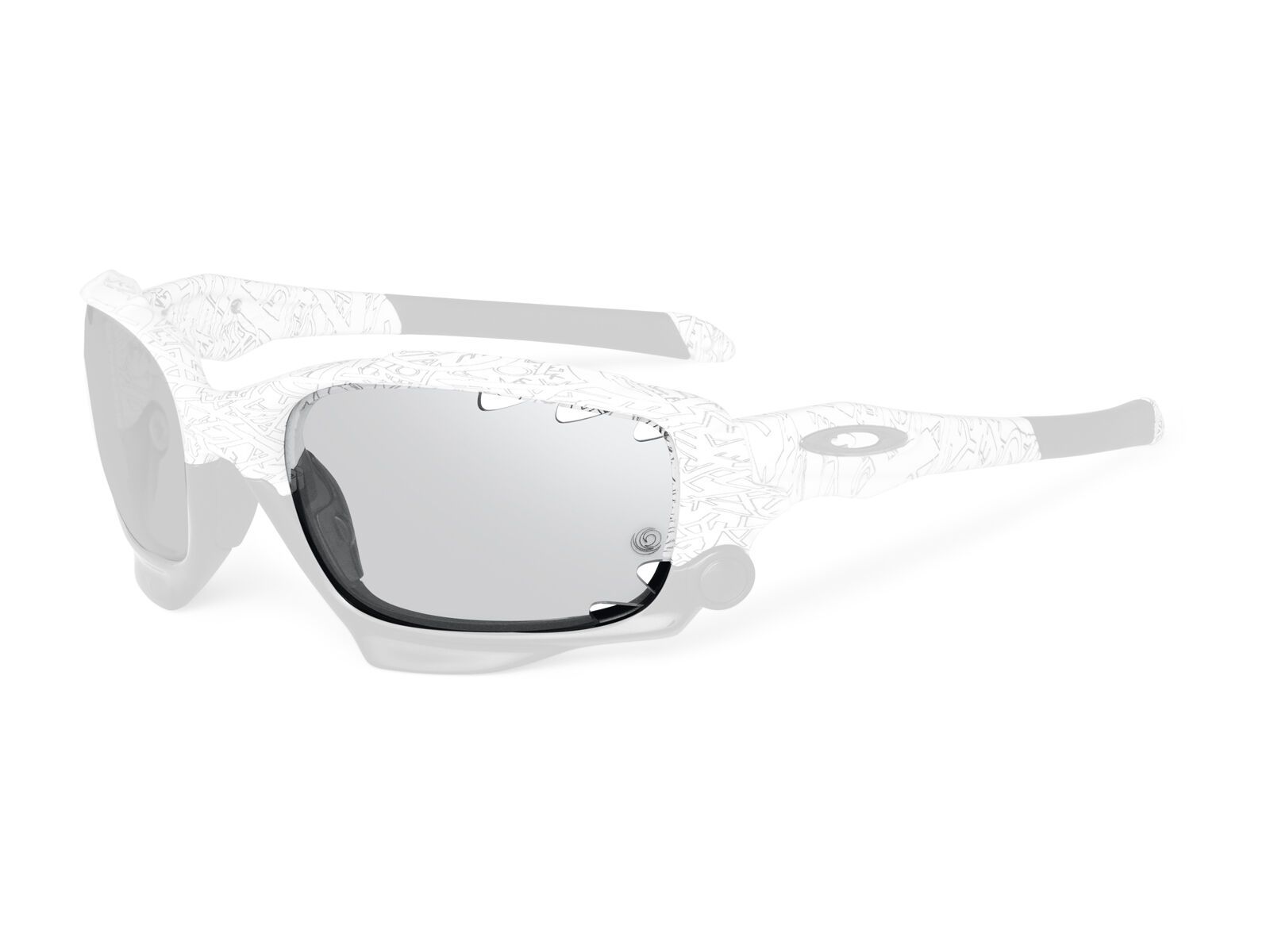 Oakley Racing Jacket, polished black/prizm trail & clear vented - Bild 2