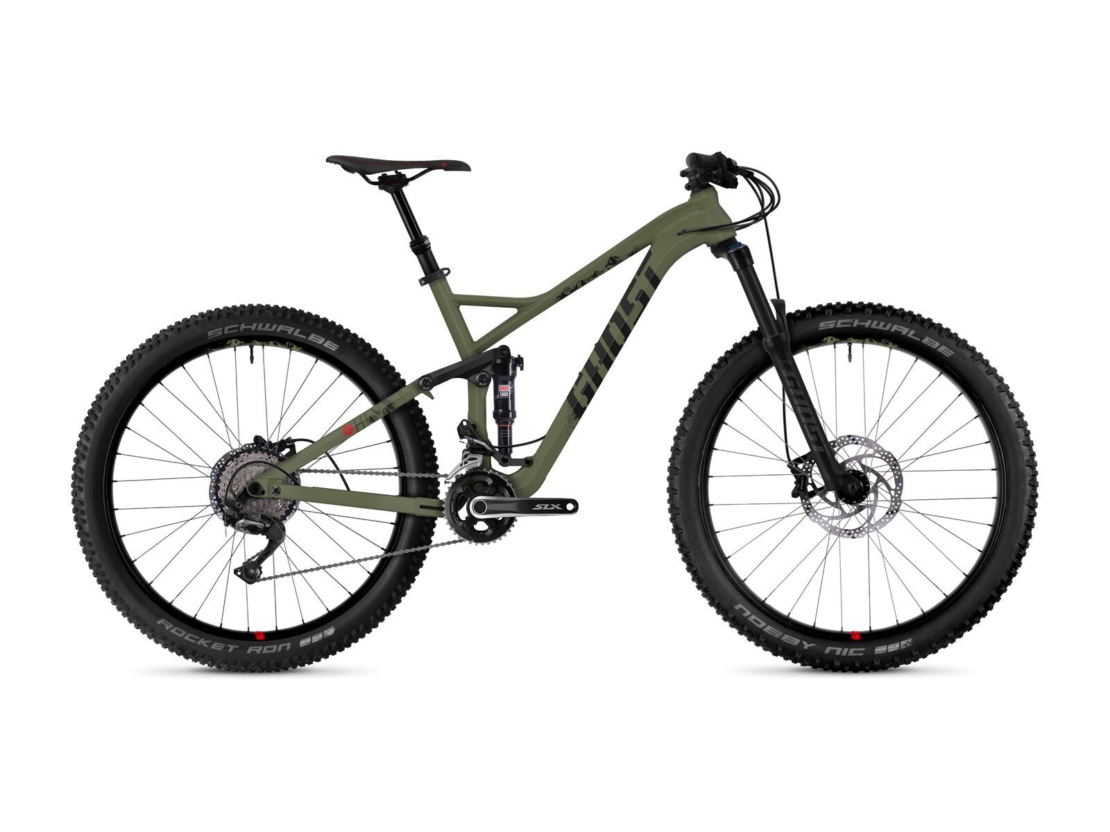 Ghost H AMR 6.7+ AL, army green/night black/riot red - Bild 1