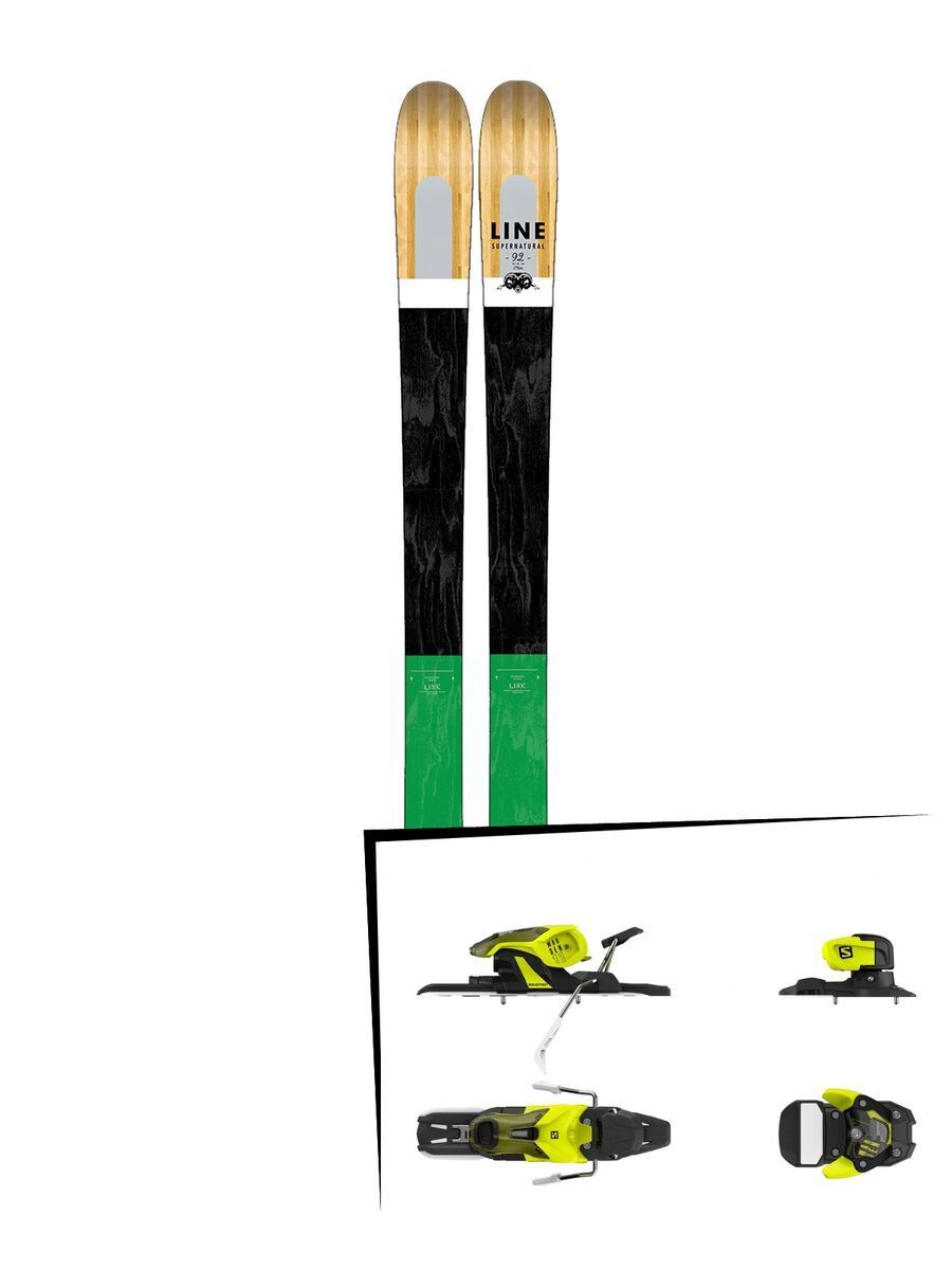 Set: Line Supernatural 92 2017 + Salomon Warden 11 (1706224) - Bild 1