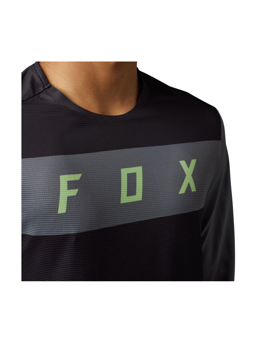 Fox Flexair LS Jersey, black - Bild 4