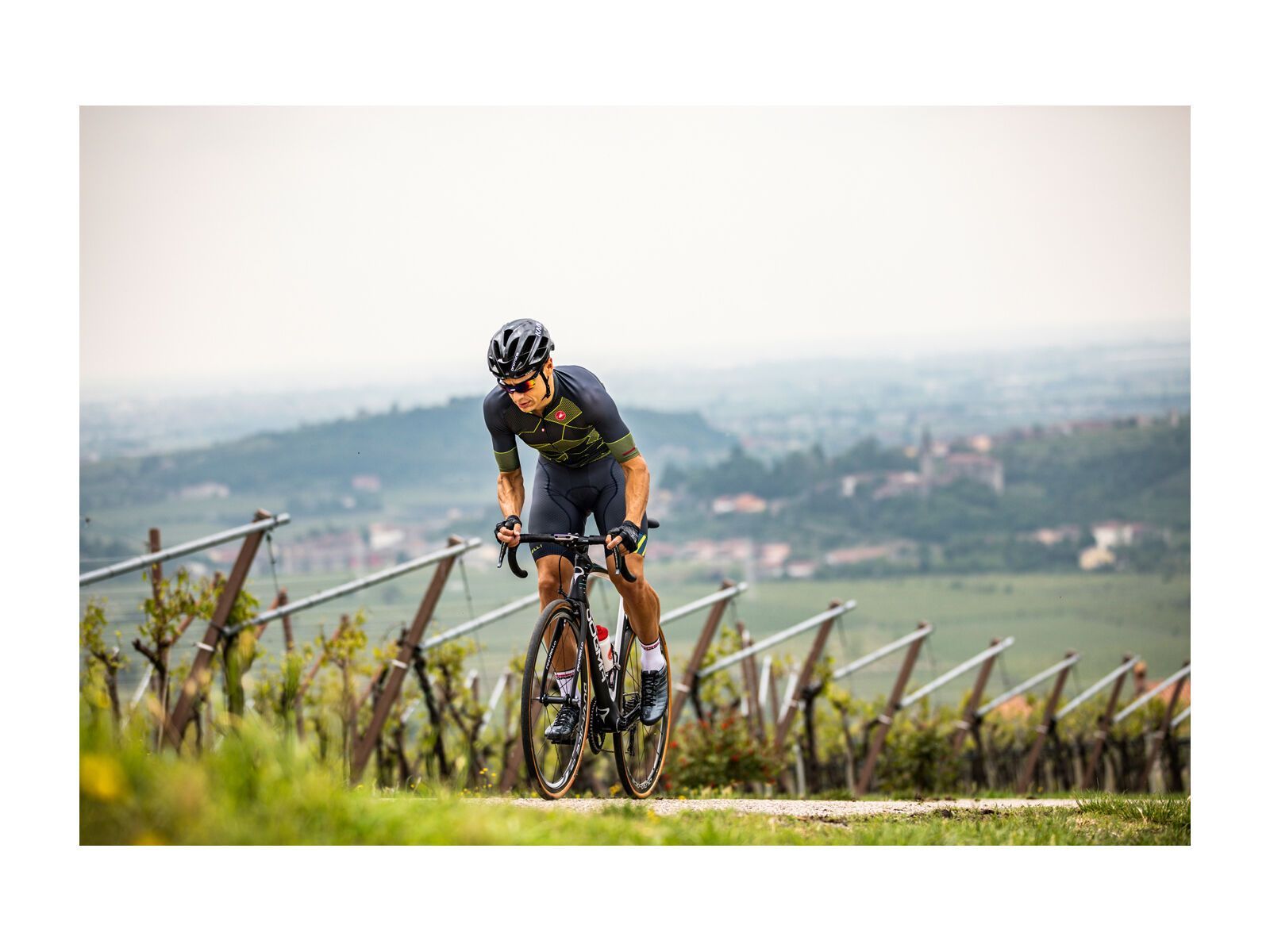 Castelli Climber's 3.0 Jersey, dark gray yellow fluo - Bild 3