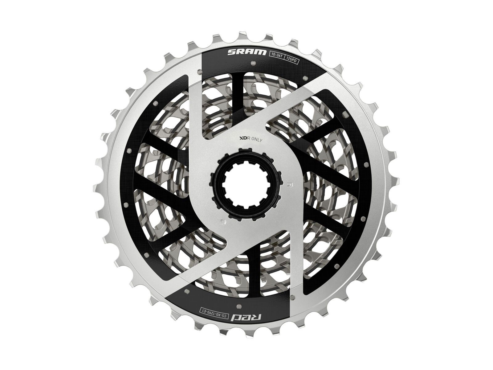 SRAM Red XG-1290 E1 Kassette - 12-fach, silber - Bild 11