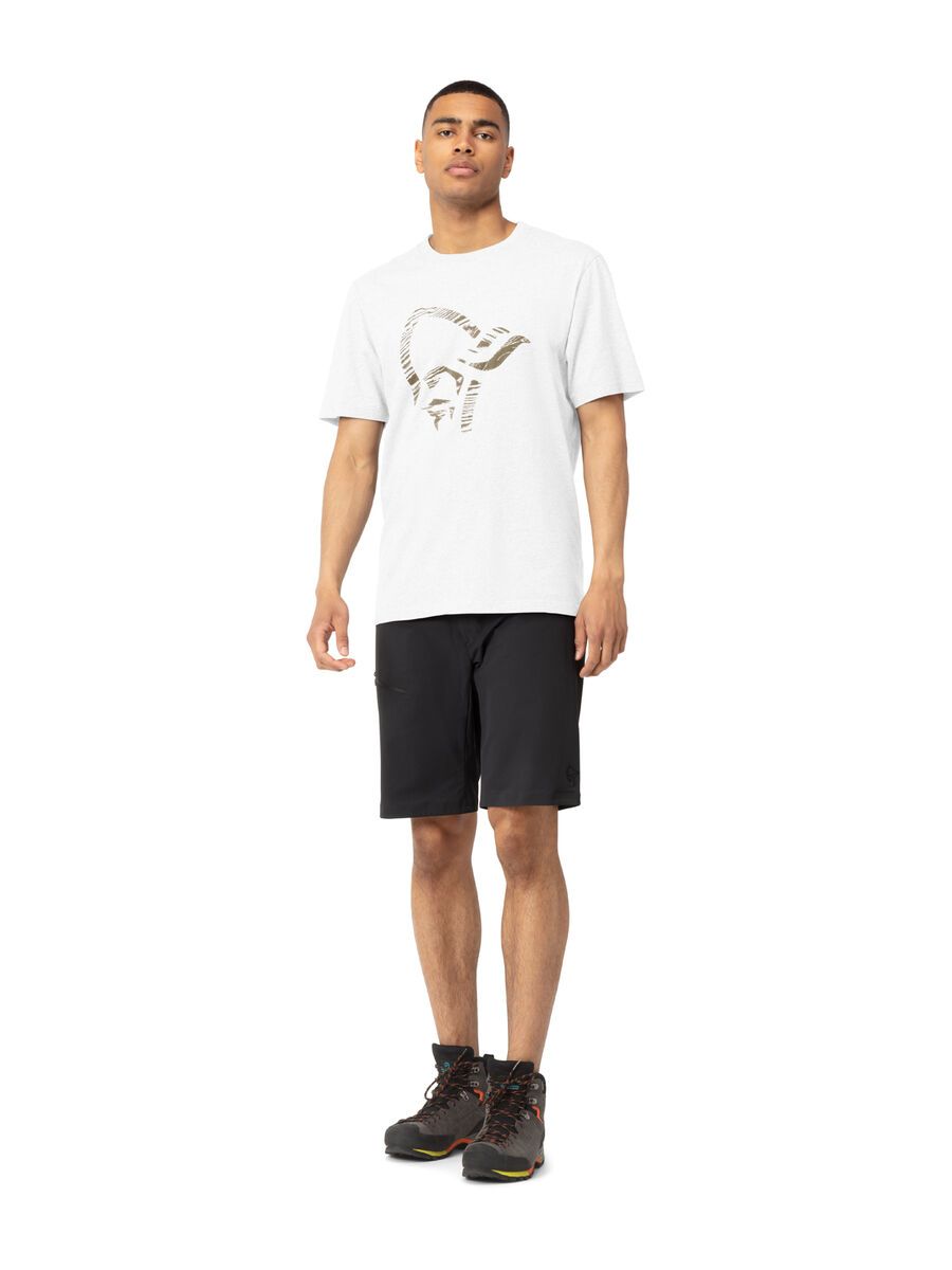 Norrona /29 cotton wood viking T-Shirt M's, pure white - Bild 3