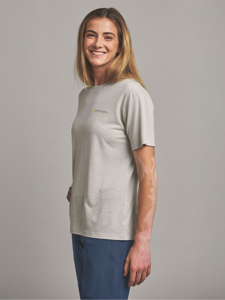 Ortovox 150 Merino Cool Climbing Vibes TS W, white tea - Bild 3