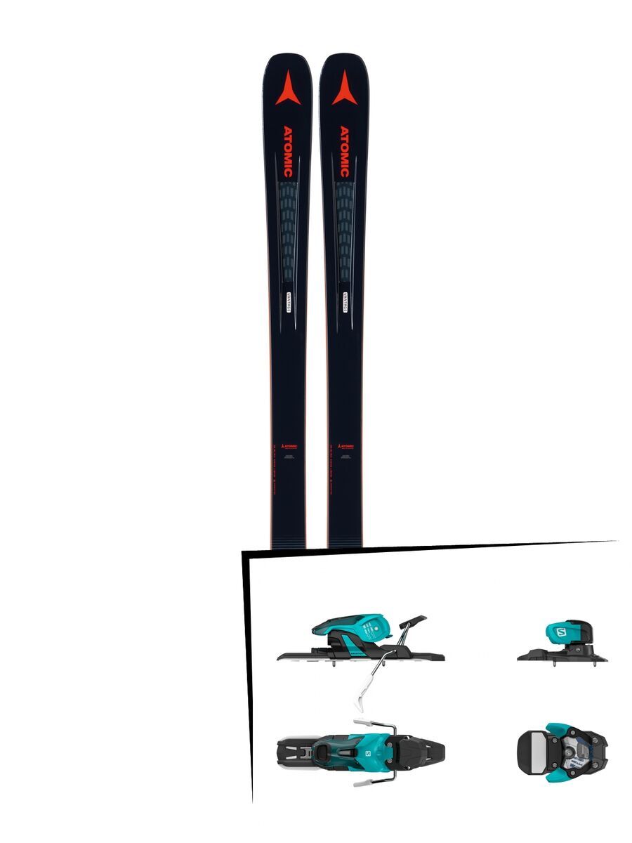 Set: Atomic Vantage 90 TI 2019 + Salomon Warden 11 turquoise/black - Bild 1
