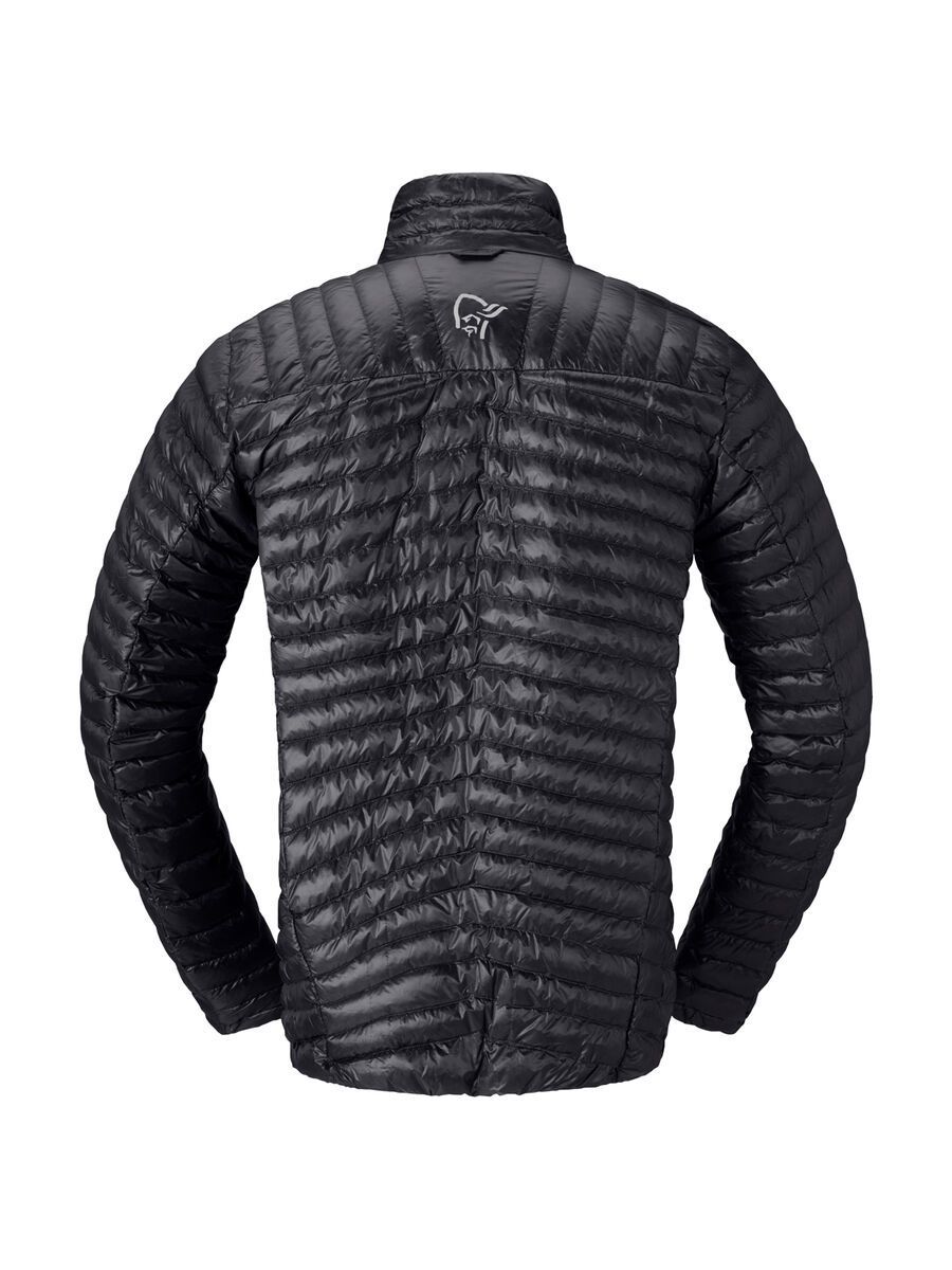 Norrona trollveggen down800 super light Jacket M's, caviar black - Bild 3