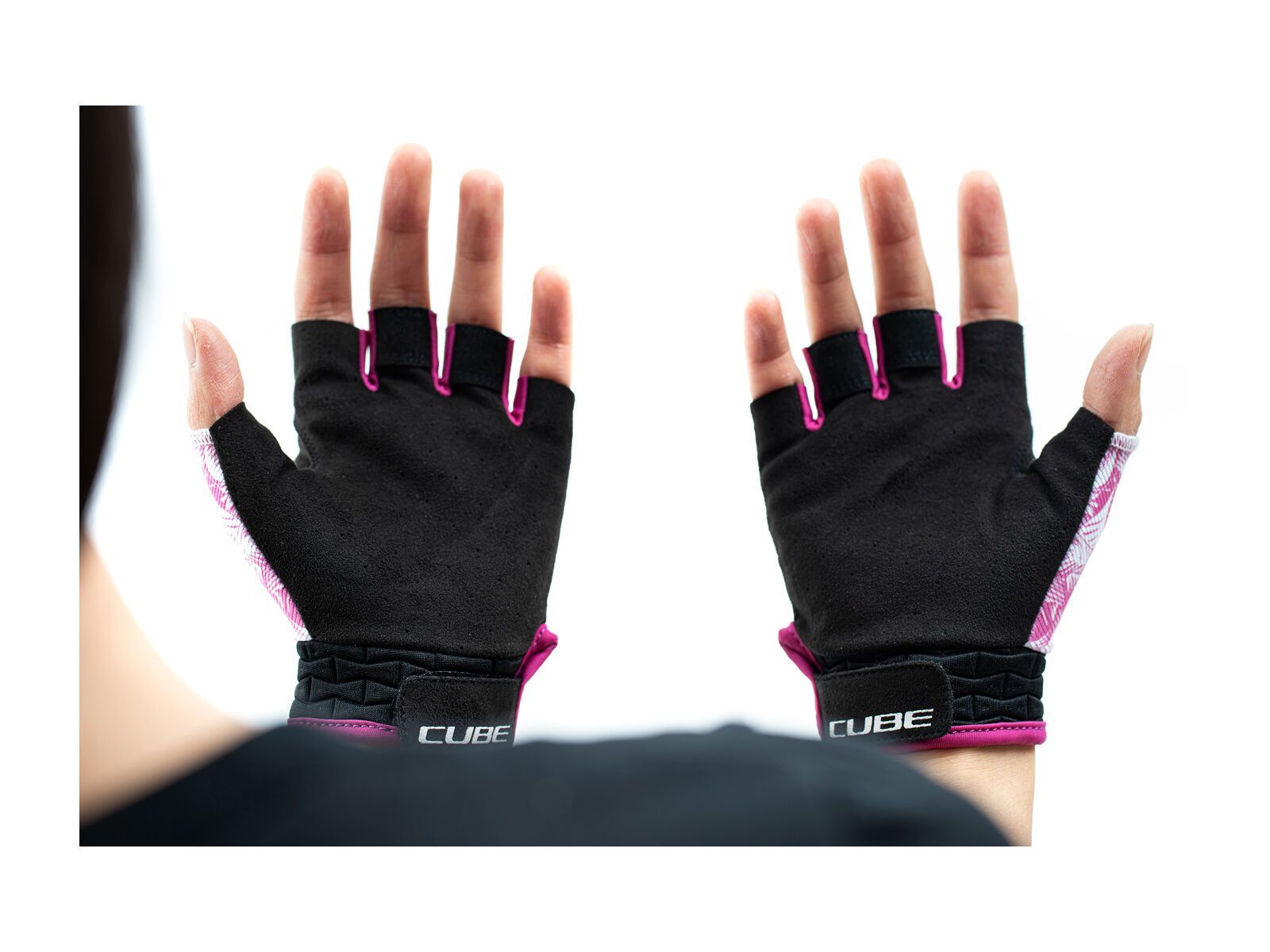 Cube Handschuhe Performance Junior Kurzfinger, pink - Bild 6