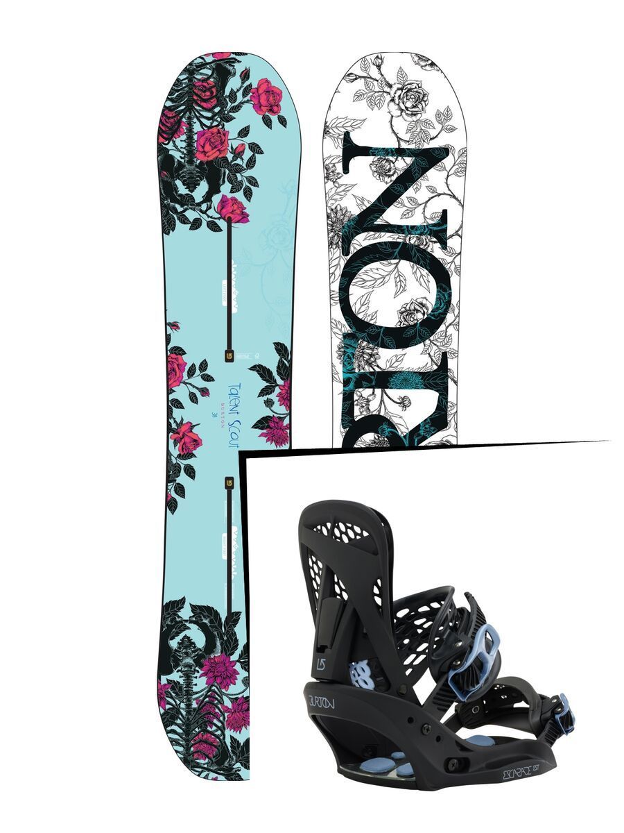 Burton Set: Talent Scout 2016 + Burton Escapade EST - Bild 1