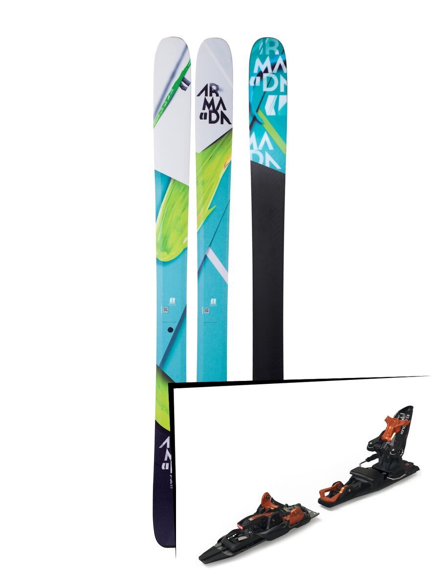 Set: Armada Trace 108 2018 + Marker Kingpin 13 Demo black/copper - Bild 1