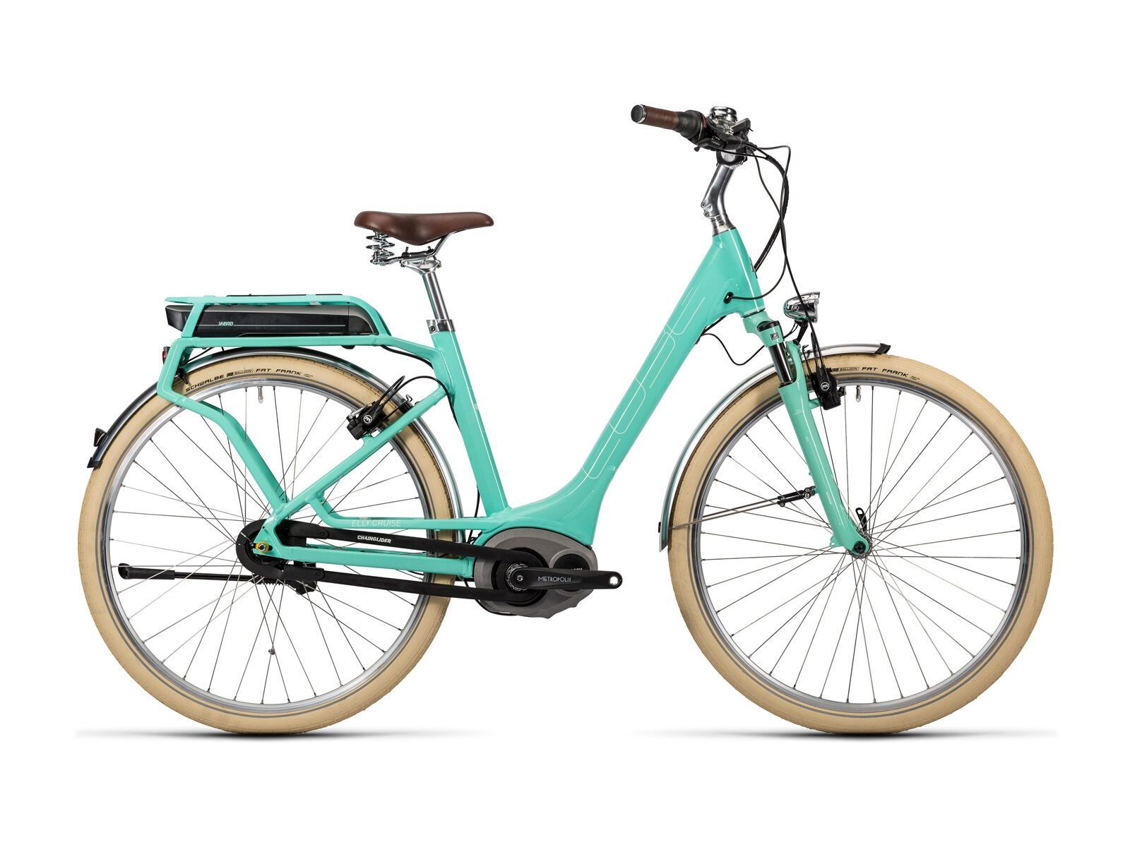 Cube Elly Cruise Hybrid 400 Easy Entry, mint´n´white - Bild 1