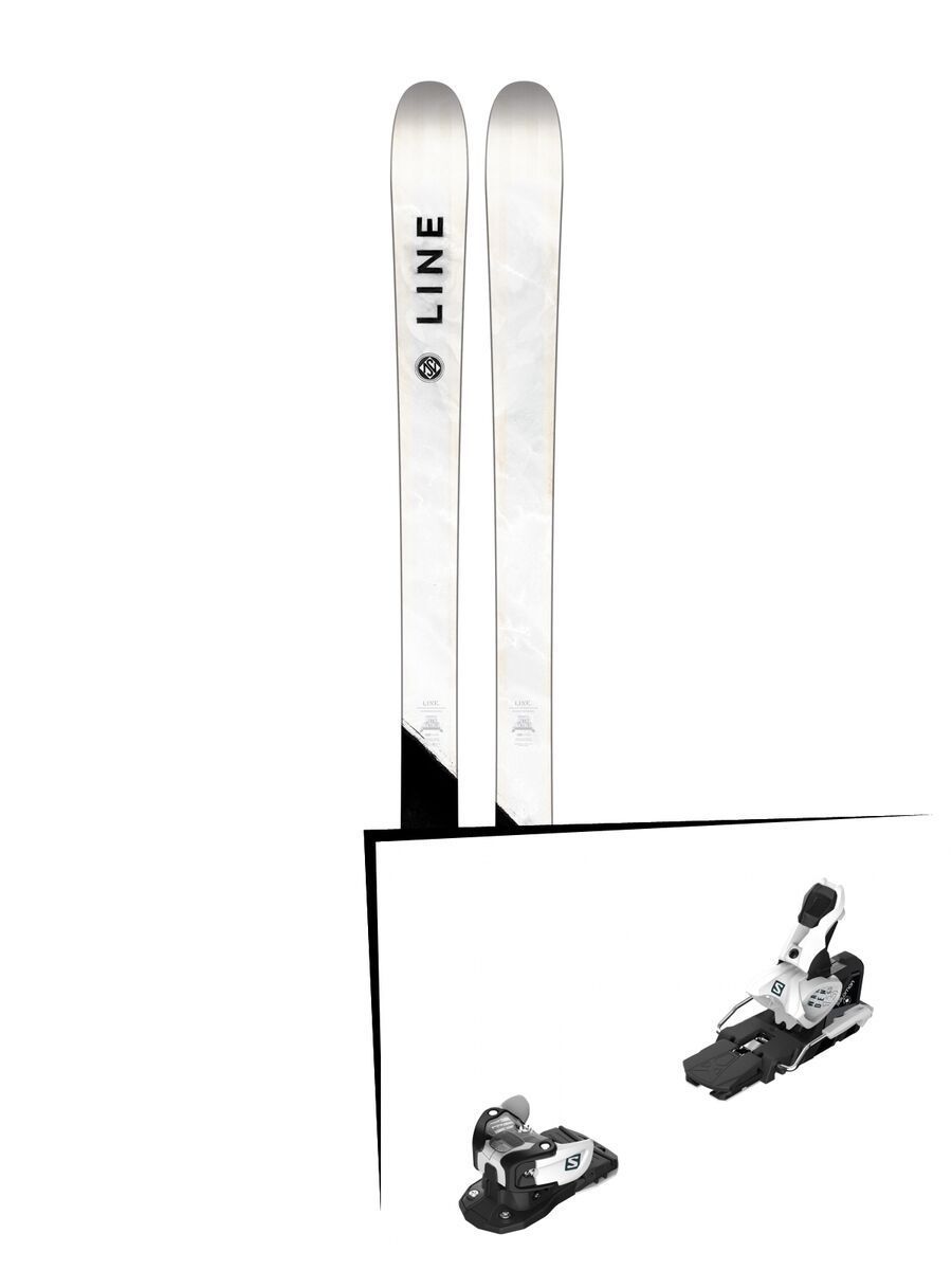 Set: Line Supernatural 86 2018 + Salomon Warden MNC 13 white/black - Bild 1