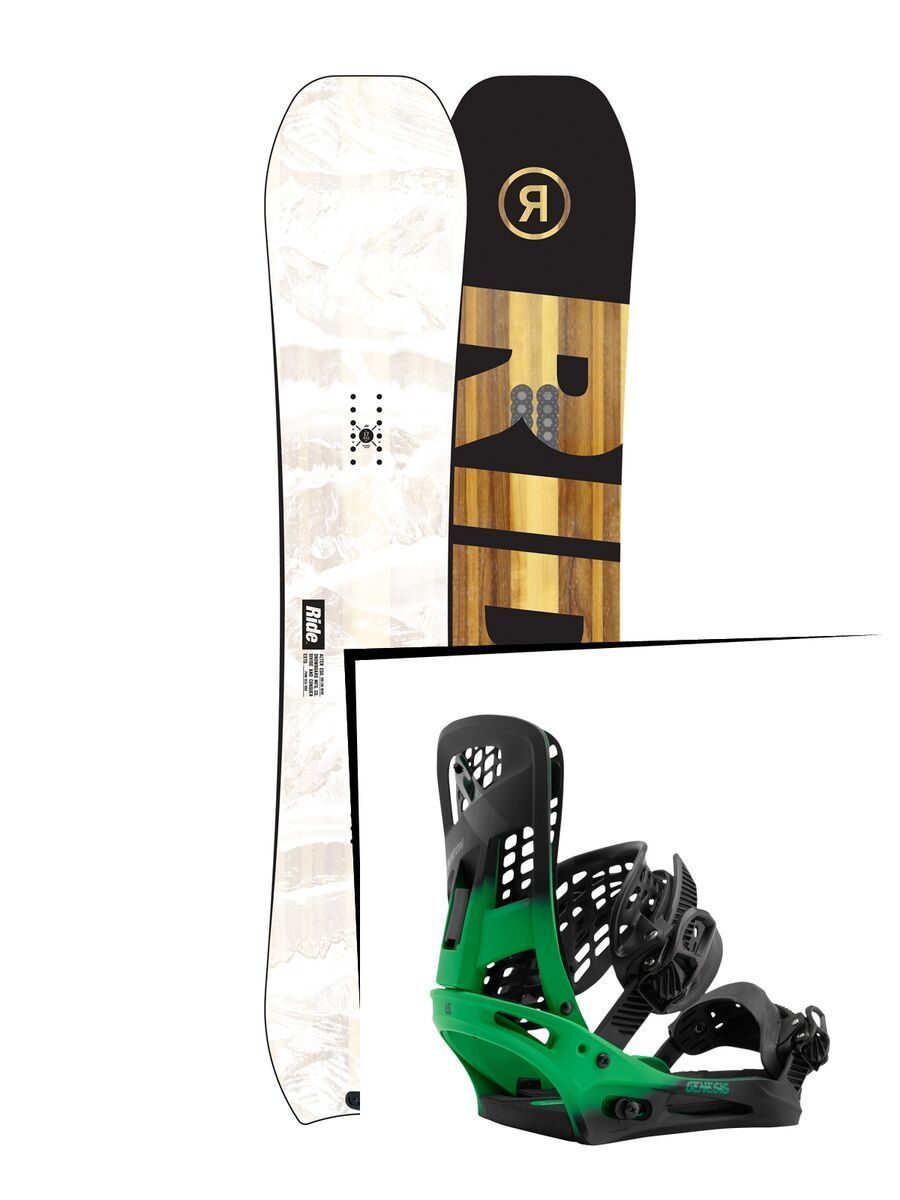 Set: Ride Alter Ego 2017 + Burton Genesis (1712778S) - Bild 1