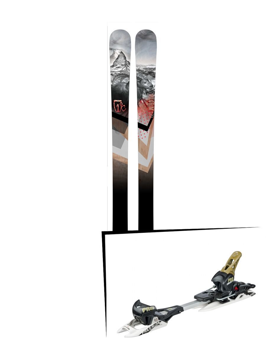 Set: Icelantic Pilgrim 2016 + Fritschi Diamir Freeride Pro (1963300) - Bild 1