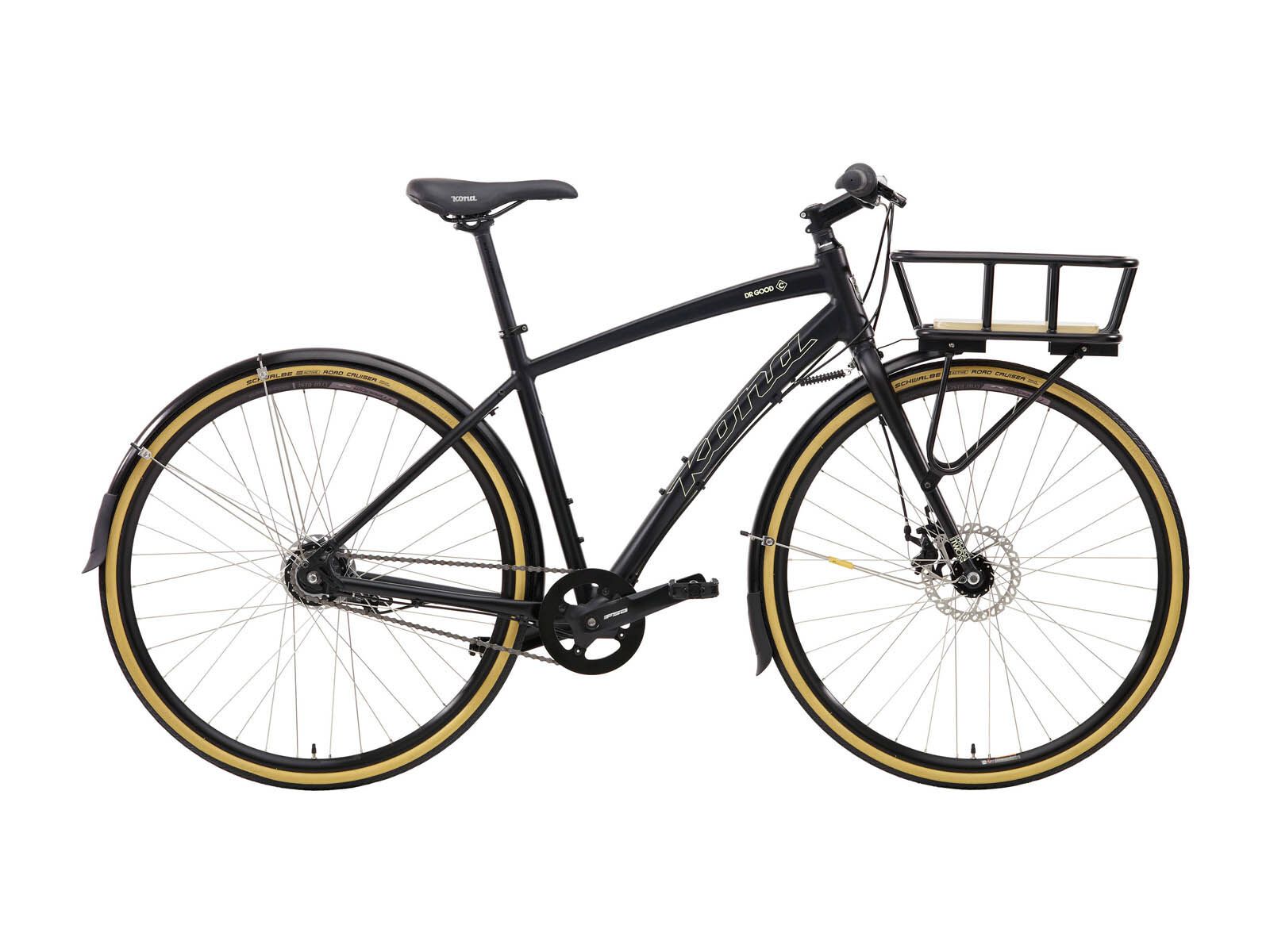 Kona Dr Good Dr Good, matt black/black/tan - Bild 1