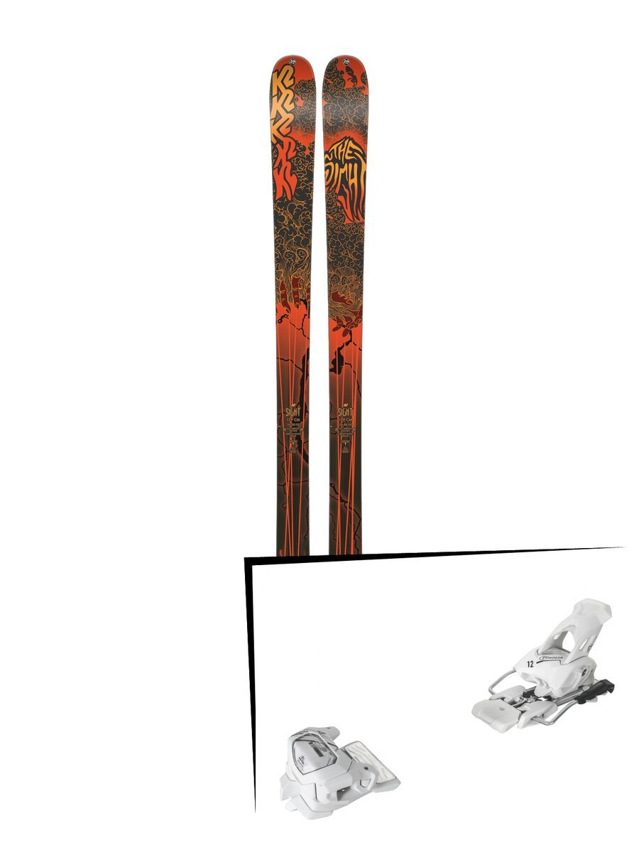 Set: K2 SKI Sight 2019 + Tyrolia Attack² 12 GW matt white - Bild 1