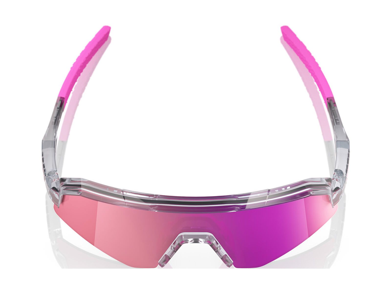 100% Slendale Youth, Purple Multilayer Mirror / polished transl. grey - Bild 3