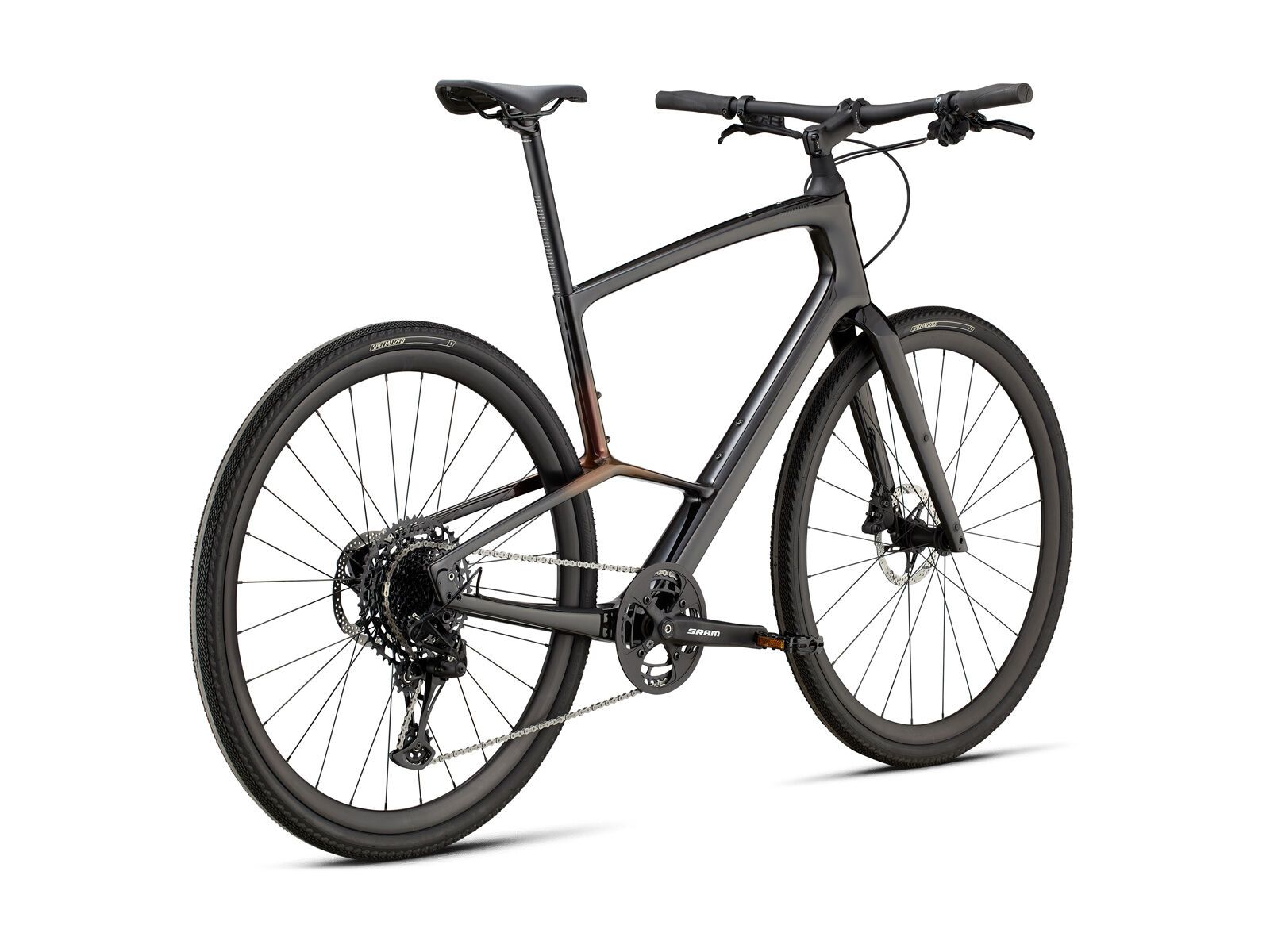 Specialized Sirrus X 5.0, carbon/red pearl/black reflective - Bild 3