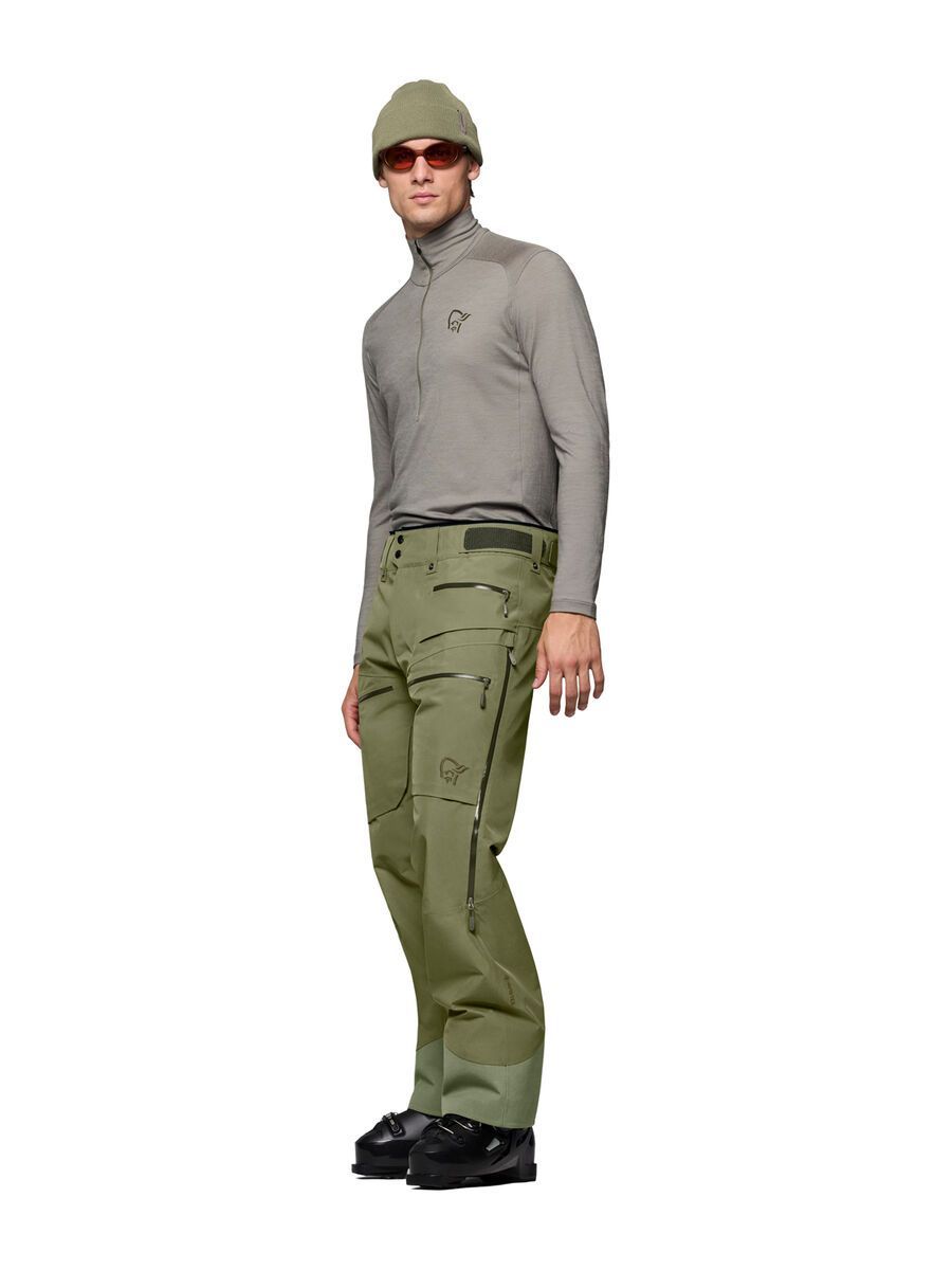 Norrona lofoten Gore-Tex Insulated Pants M's, deep lichen green - Bild 5