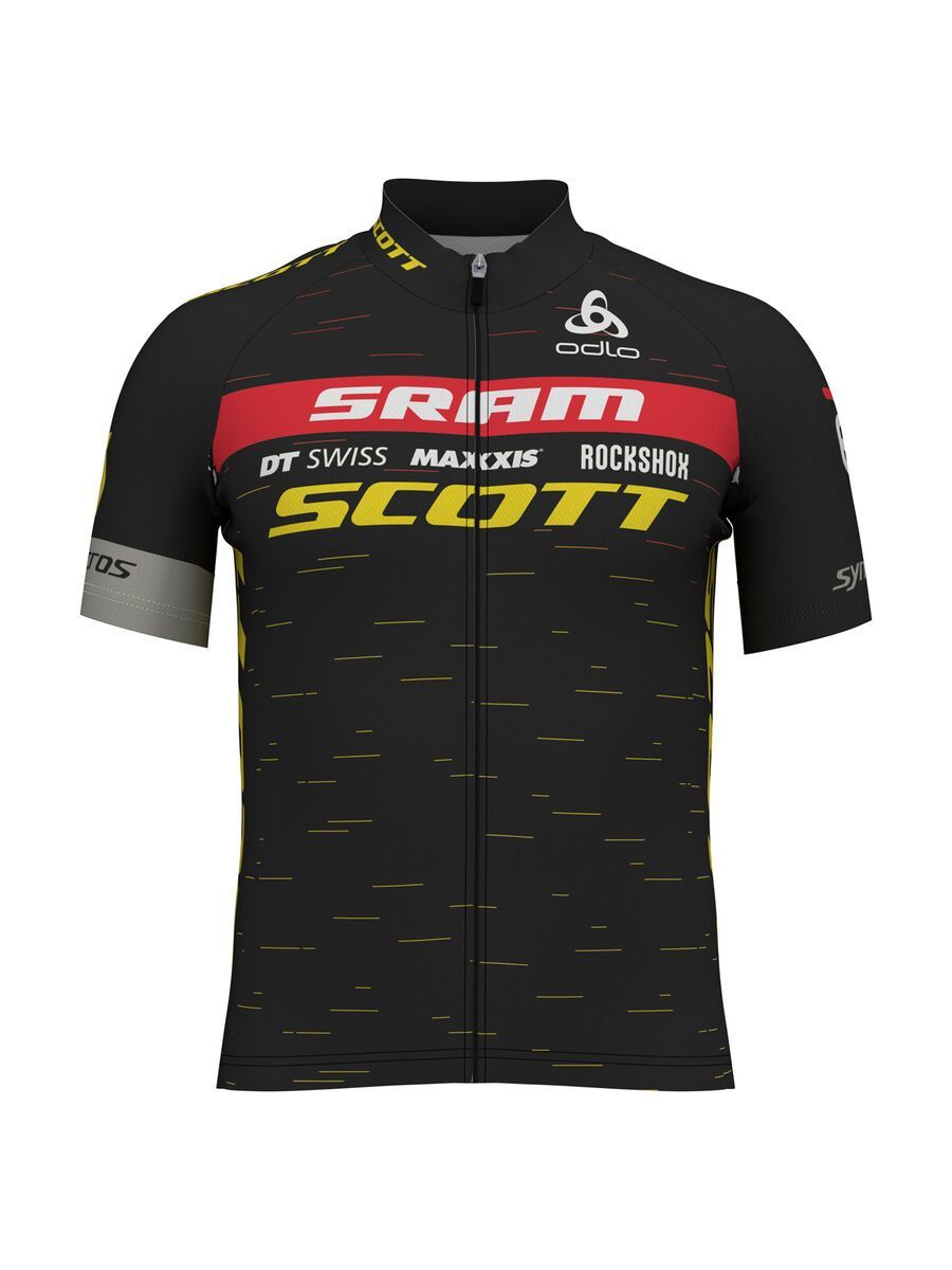 Scott SRAM Racing Team Replica Shirt, black/sulphur yellow | Bild 1