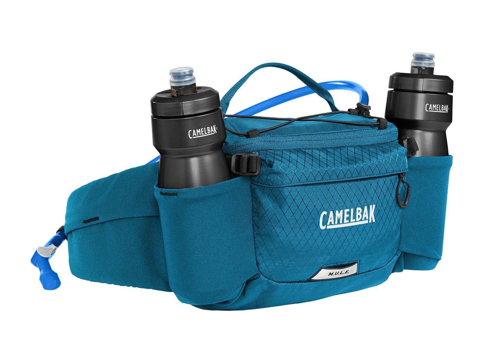 Camelbak M.U.L.E. 5 Waist Pack + 1,5-Liter-Trinkblase, moroccan blue - Bild 7