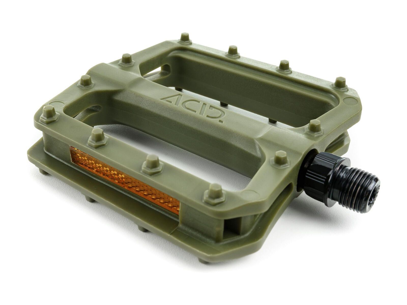 Cube Acid Pedale Flat C3-ZP, olive green - Bild 3