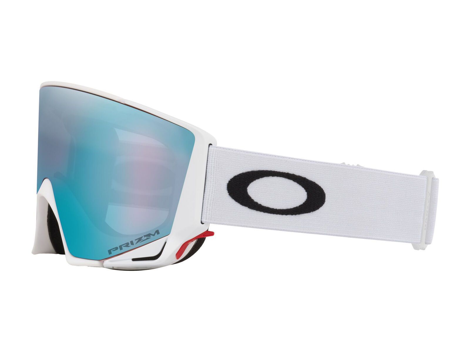 Oakley Flow Scape M, Prizm Snow Sapphire Iridium & Iced / matte white - Bild 4
