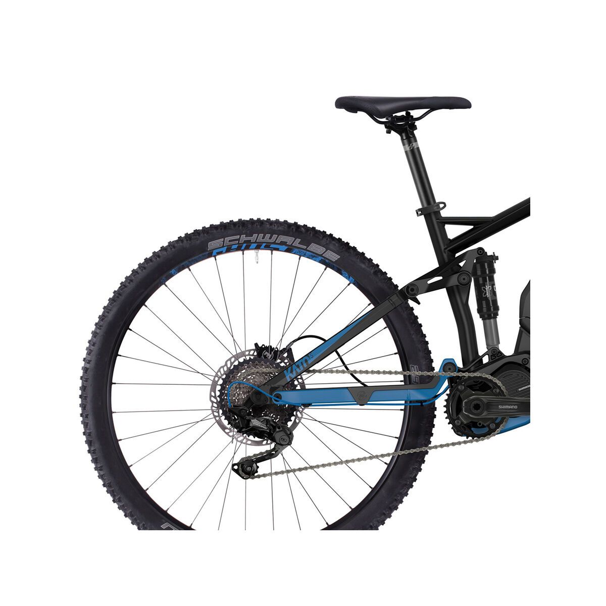 Ghost Hybride Kato FS S3.9 AL, night black/vibrant blue - Bild 6