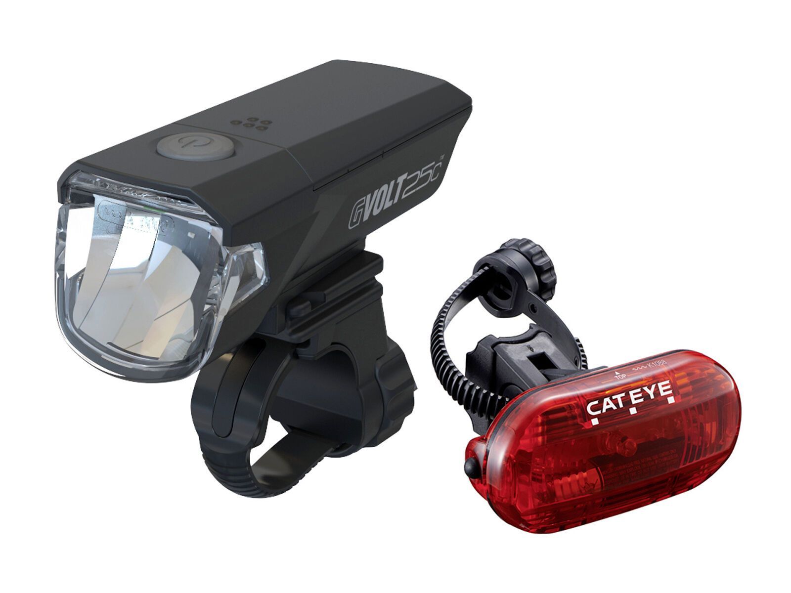 Cateye GVolt 25 C + Omni 3G Beleuchtungsset - Bild 1