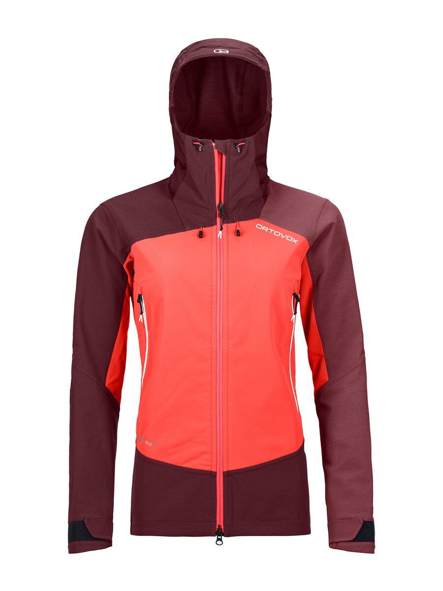 Ortovox Westalpen Softshell Jacket W, coral - Bild 1