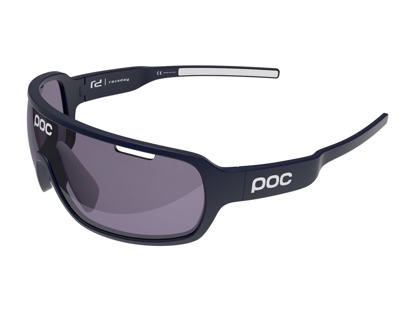 POC DO Blade, navy black/hydrogen white/Lens: violet - Bild 1