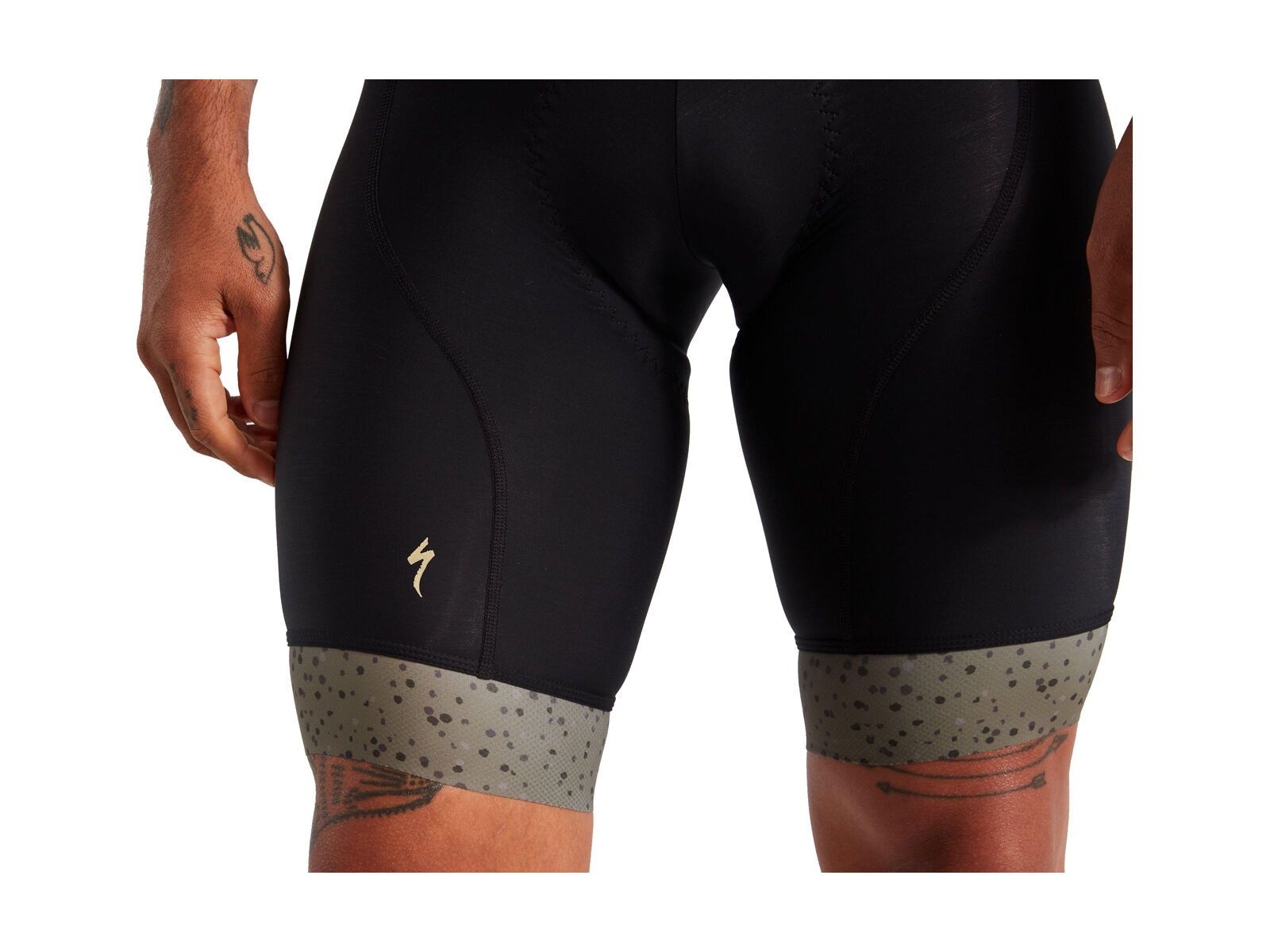 Specialized Men's RBX Logo Bib Shorts, oak green - Bild 1