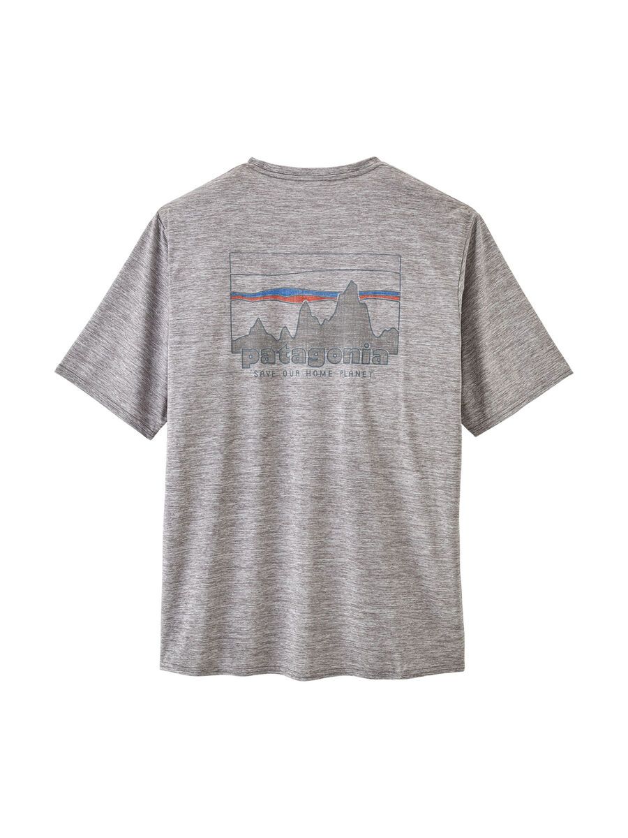 Patagonia Men's Capilene Cool Daily Graphic Shirt, '73 skyline: feather grey - Bild 2
