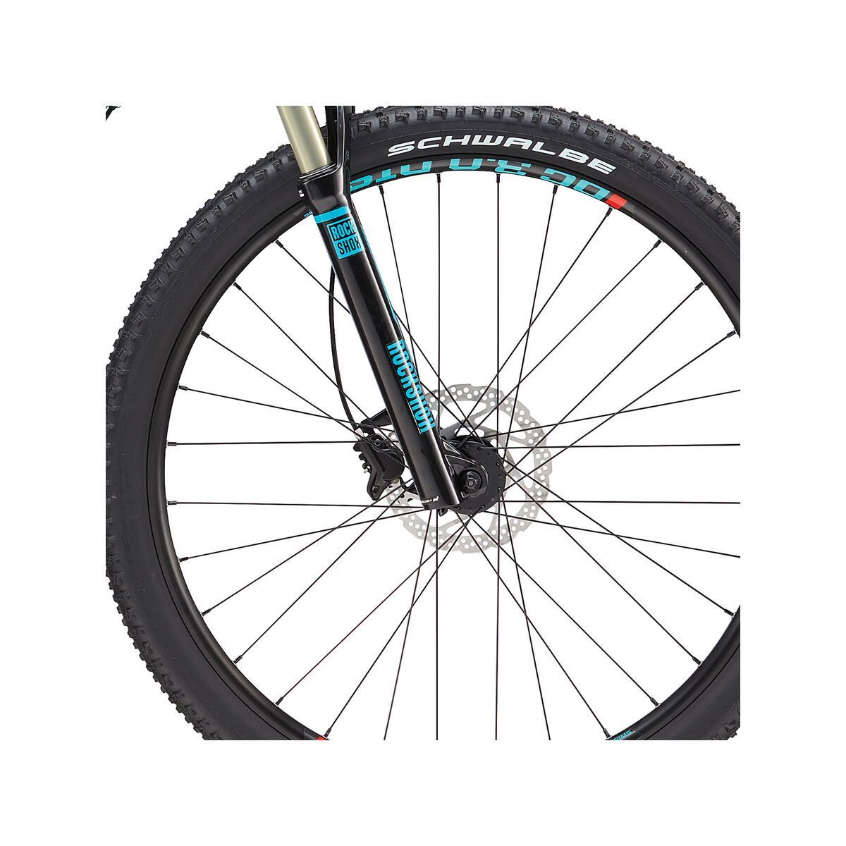 Cannondale F-SI Women's 2, turquoise w/ jet black, acid red, gloss - Bild 2