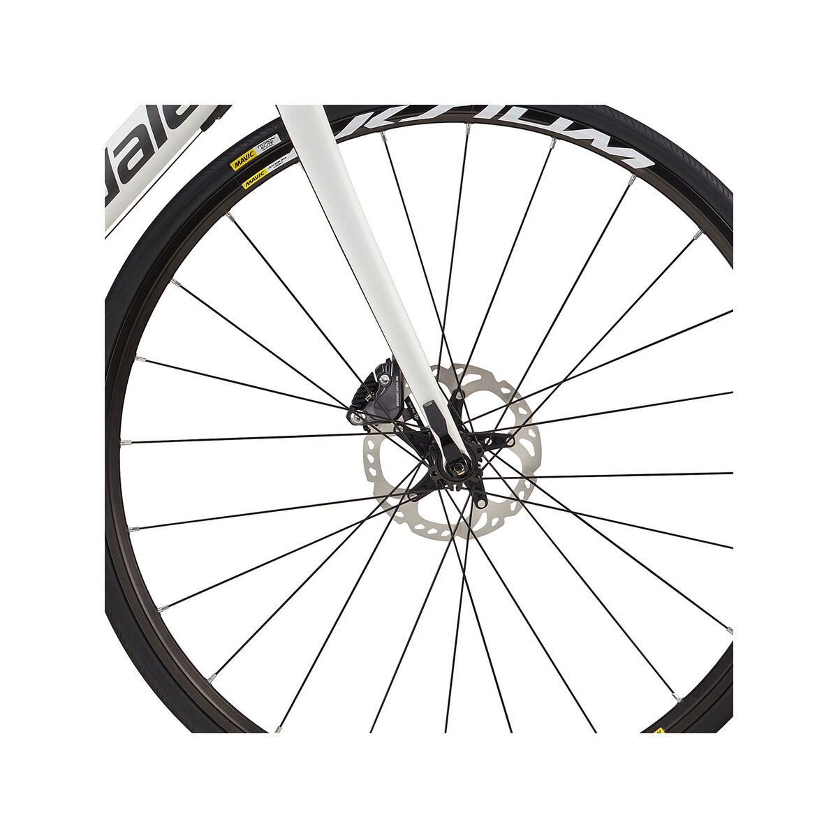 Cannondale SuperSix Evo Hi-Mod Disc Ultegra, white/black - Bild 2