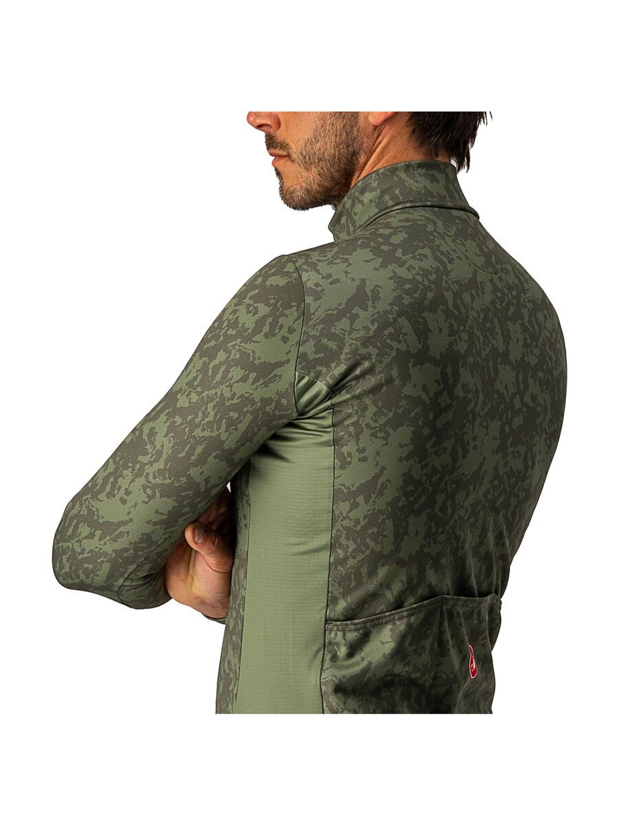 Castelli Unlimited Thermal Jersey, military green/light military - Bild 4