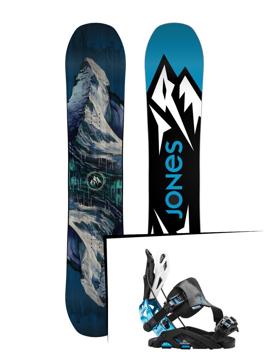 Set: Jones Mountain Twin 2017 + Flow Fuse-GT Hybrid (1513136S) - Bild 1