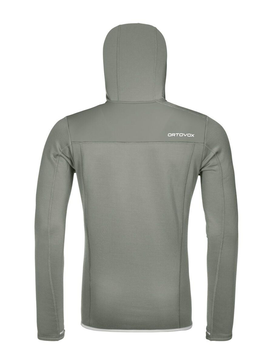 Ortovox Merino Fleece Hoody M, green sage - Bild 2