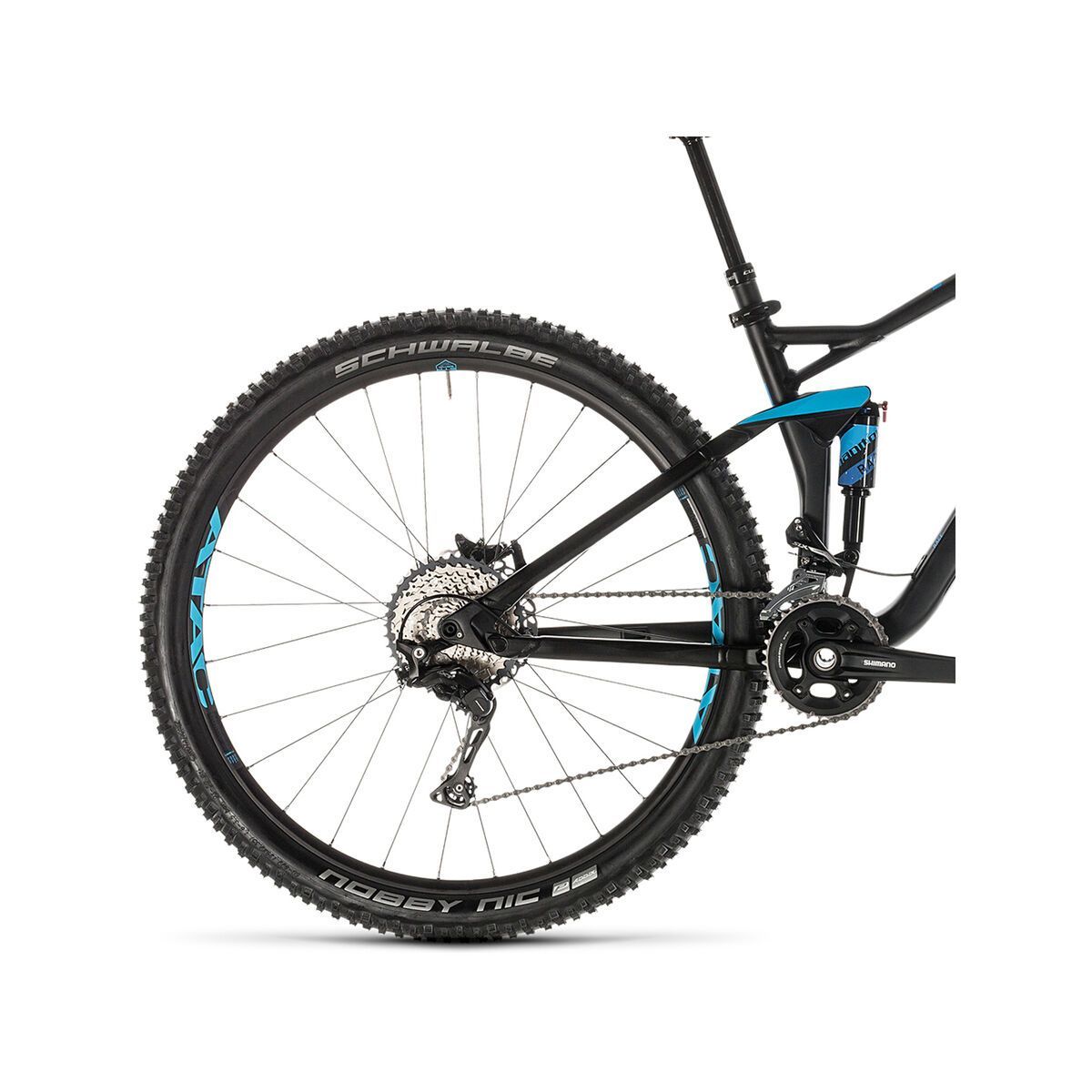 Cube Stereo 120 Race 29, black´n´blue - Bild 4