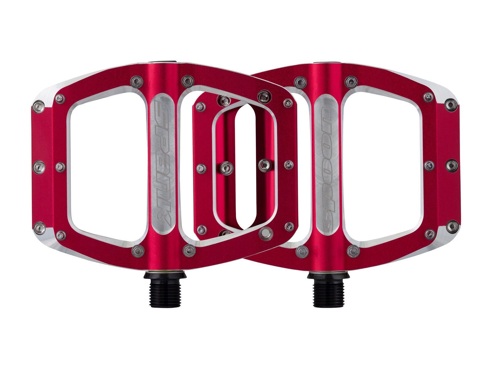 Spank Spoon Pedals, red - Bild 1