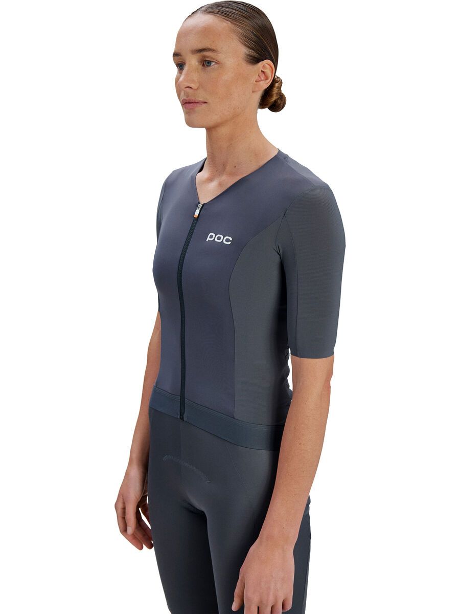 POC W's Raceday Short Sleeve Jersey, sylvanite grey - Bild 3