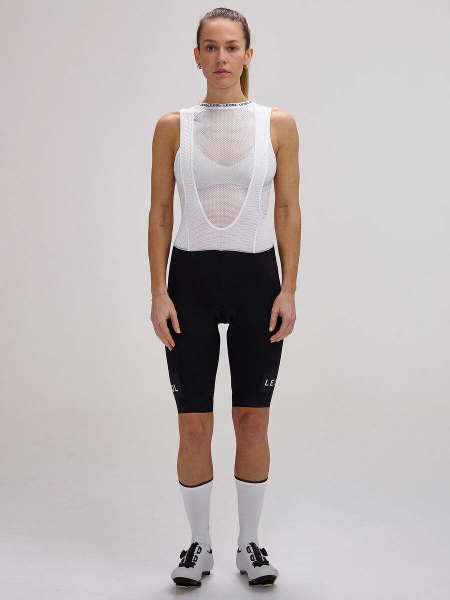 Le Col Womens Sport Bib Shorts II, black/white - Bild 6