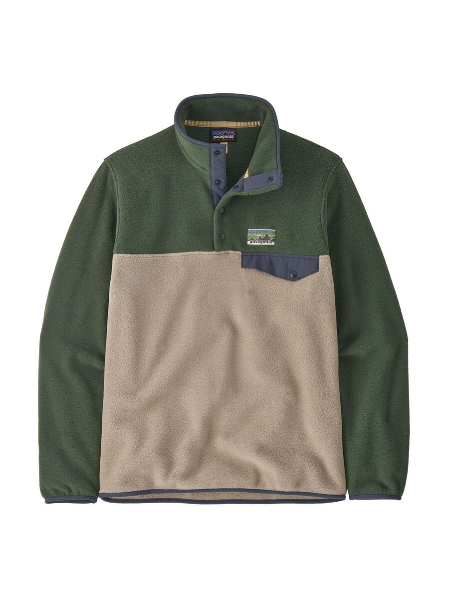 Patagonia Men's Lightweight Synchilla Snap-T Pullover, seabird grey - Bild 1