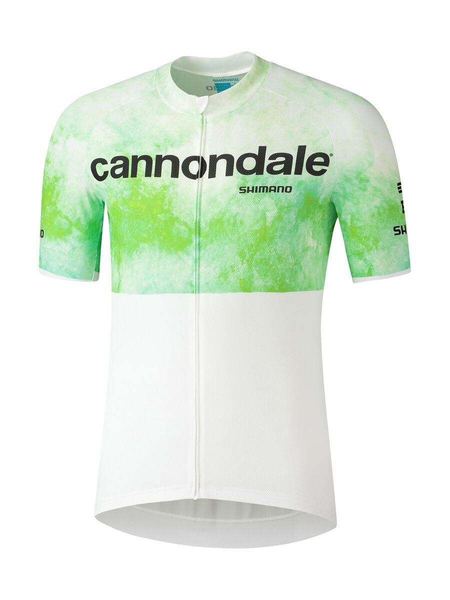 Cannondale CFR Replica SS Jersey, white/green - Bild 1